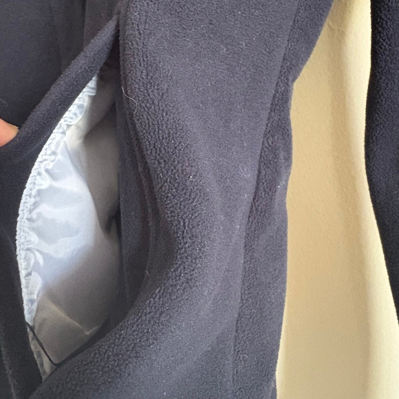 Women's BMW Vintage Black Fleece Jacket Size M - Picture 5 of 14